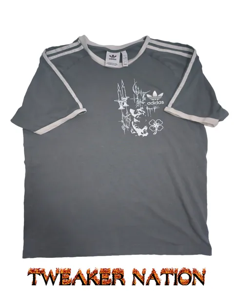 #6 Y2K GRAY ADIDAS SHIRT